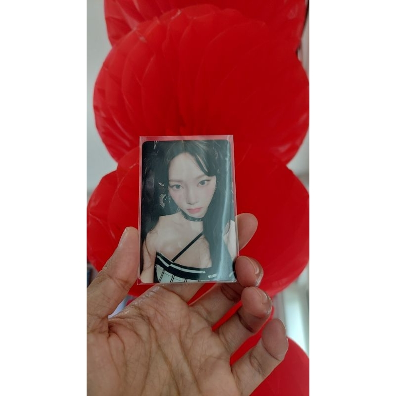 AESPA WHIPASH 5TH MINI ALBUM อย่างเป็นทางการ QQ PHOTOCARD KARINA VERSION