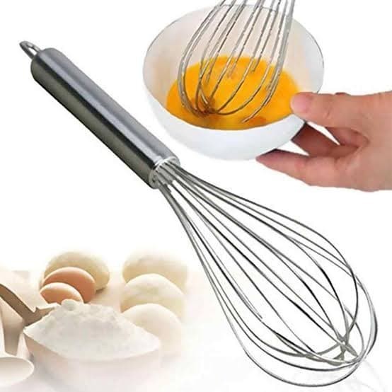 STAINLESS STEEL BALLOON Egg MIXER / เครื่องผสมแป้ง / WHISKAL MIXER BALLOON WHISK Mini