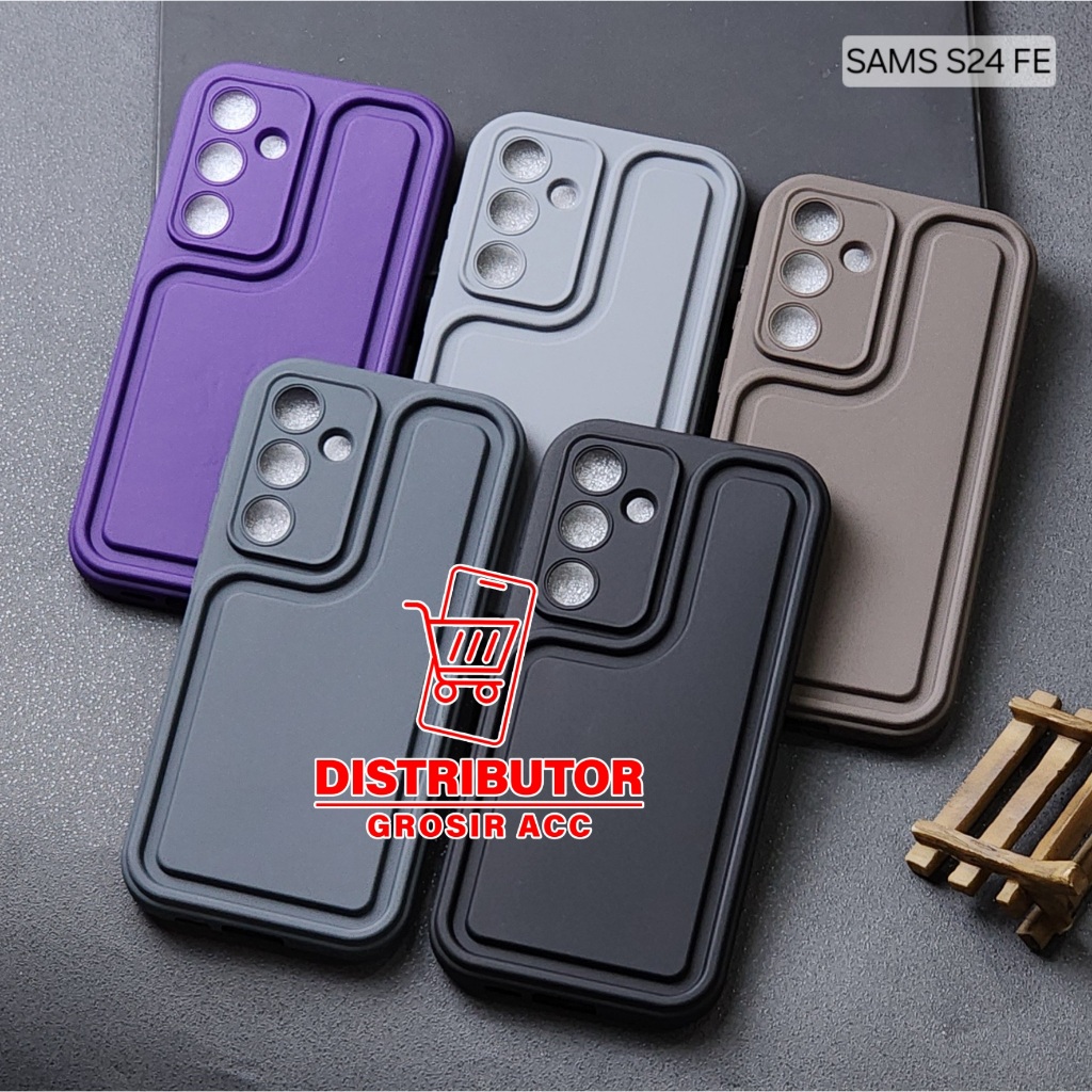 SAMSUNG S24 FE CASE CIRCUIT MACAROON CASE SAMSUNG S24 FE C01
