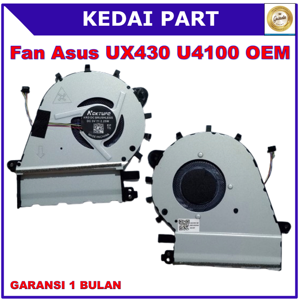 พัดลม Asus Zenbook UX430 UX430U UX430UA UX430UQ U4100 U4100U U4100UQ ORI