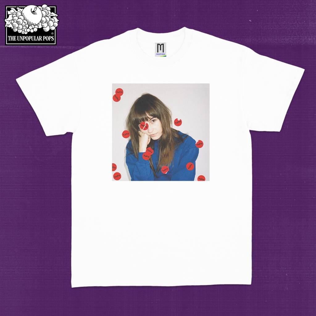 เสื้อวงเสื้อยืด FAYE WEBSTER - I KNOW IM FUNNY HAHA สีขาว