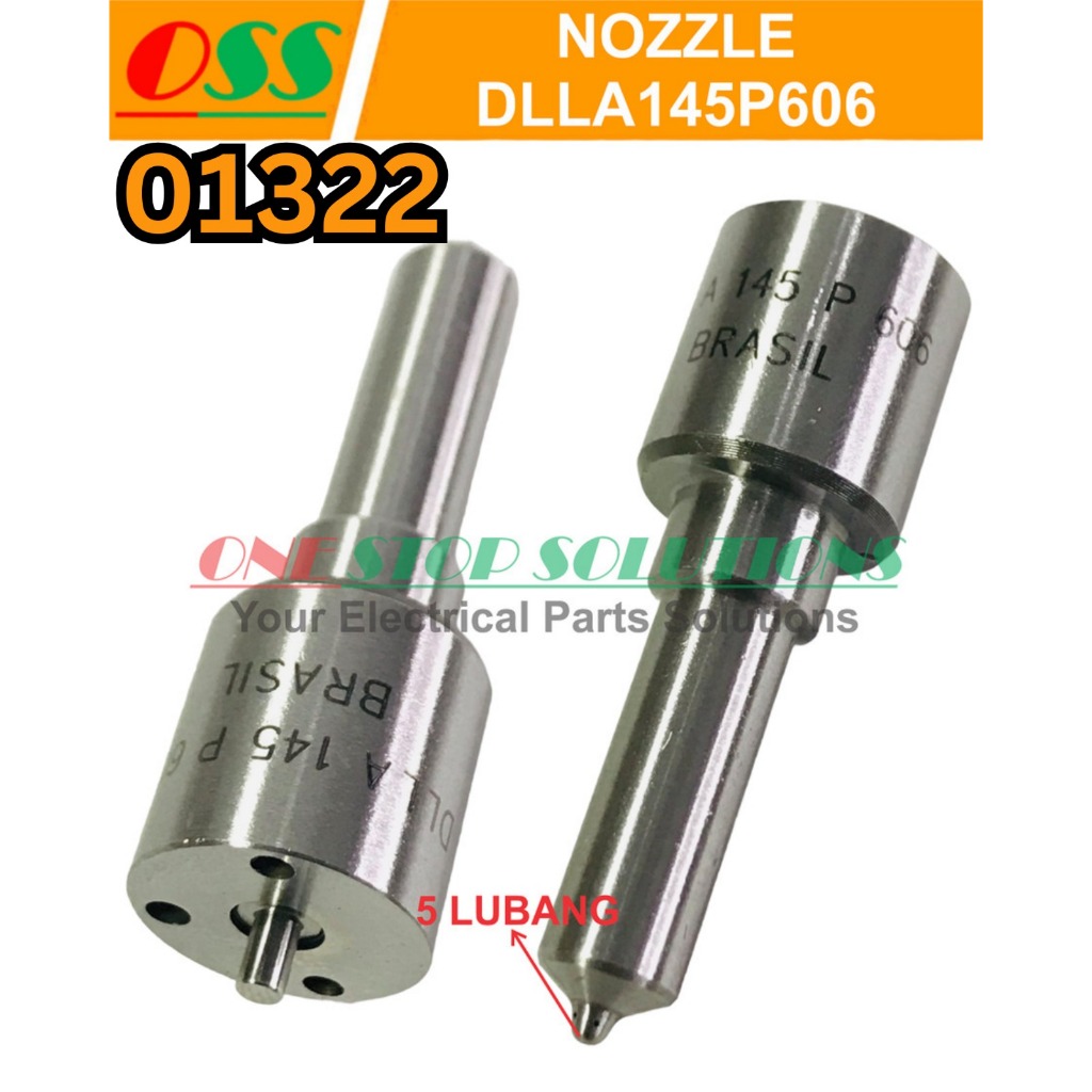 NOZZLE DLLA145P606 BOSCH 0 433 271 606 สําหรับ CUMMINS 4BT