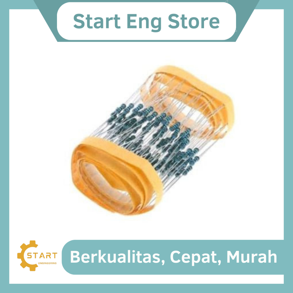 10X RESISTOR 220OHM 220R 220 1/4W 1% ฟิล์มโลหะ