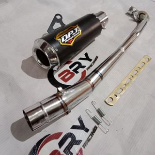 knalpot racing DPJ GP 1 full bass buat motor supra x 125 honda blade, karisma jupiter z supra fit revo fit vega zr