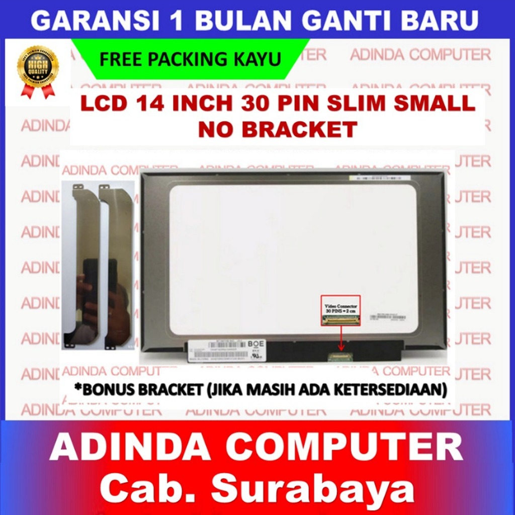 LCD LED Asus Vivobook X412F X412FA X412FL X412U X420 14.0 นิ้ว 30 ขนาดเล็ก NB
