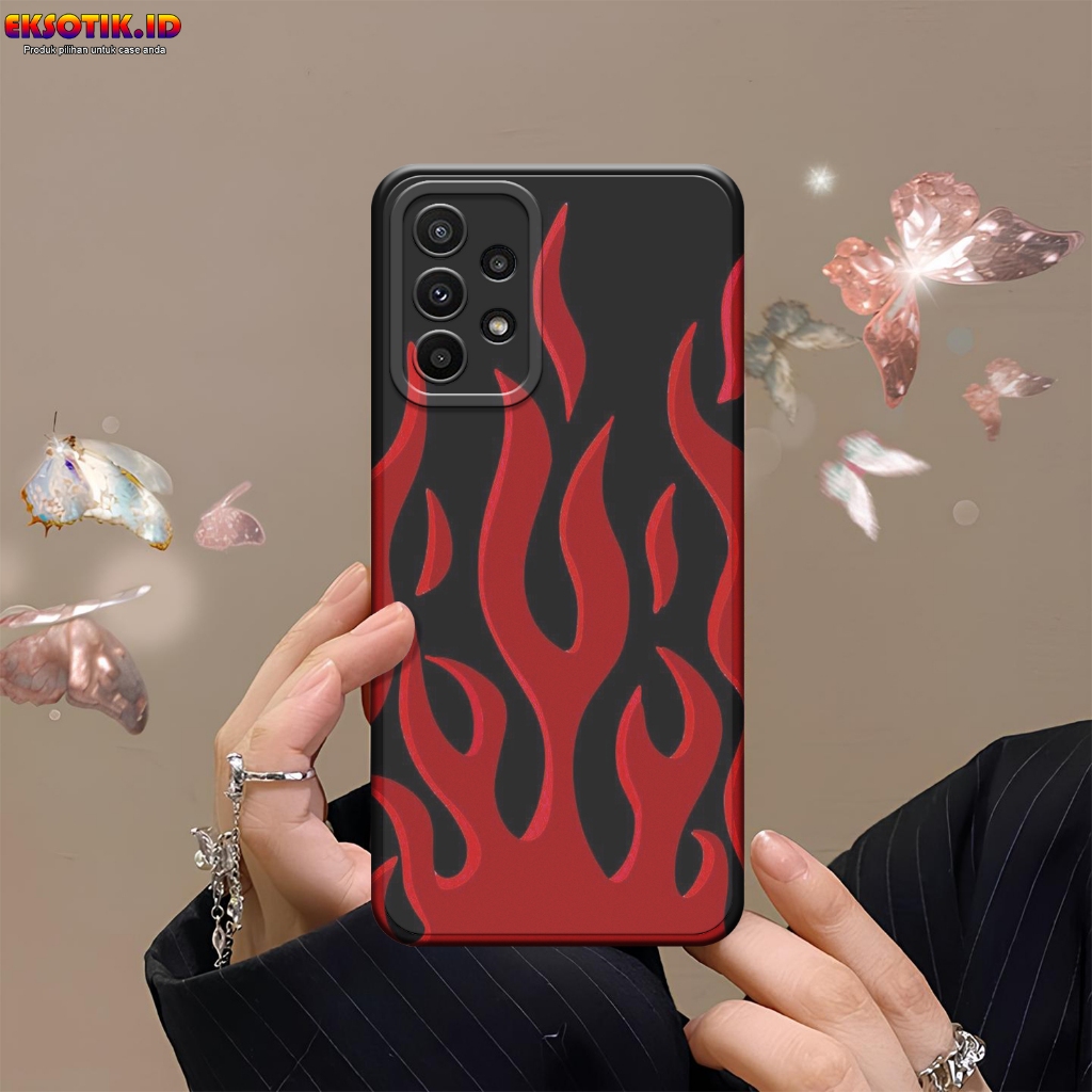 เคส Samsung A23 - เคส Samsung A23 - เคสแฟชั่น - Samsung A23 Silicone - Cool and Cute Motips - Samsun