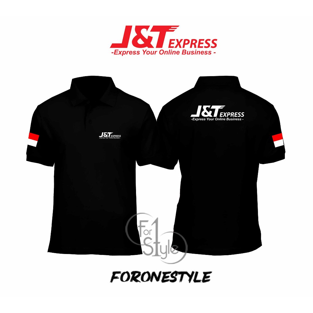 เสื้อโปโล J&T EXPRESS - J&T EXPRESS COLLAR POLO - J&T EXPRESS POLO