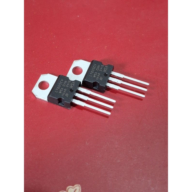 ทรานซิสเตอร์ 50 ชิ้น L7805 TR L 7805 st