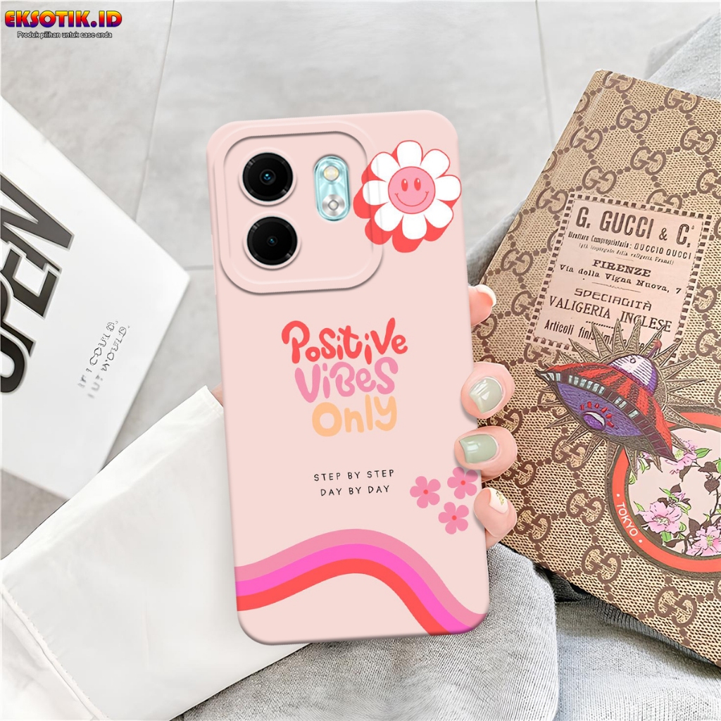 เคส Infinix Hot 50i - เคส Infinix Hot 50i - เคสแฟชั่น - Infinix Hot 50i Silicone - Cool and Cute Mot