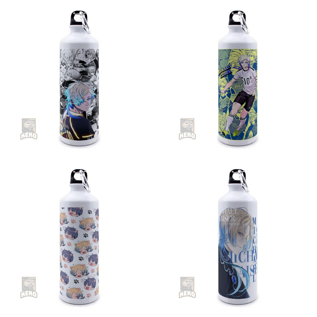 Michele Kaiser Blue lock Anime Manga Sport Bottle