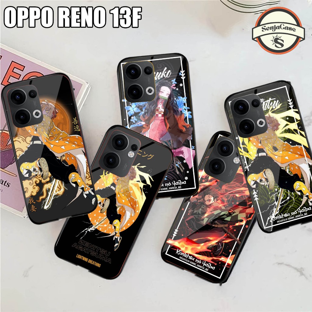 HP SENJACASE SOFTCASE GLASS TYPE 0PP0 RENO 13F ใหม่ล่าสุด - Silicone - เคสเคลือบเงา - เคส - ล่าสุด -