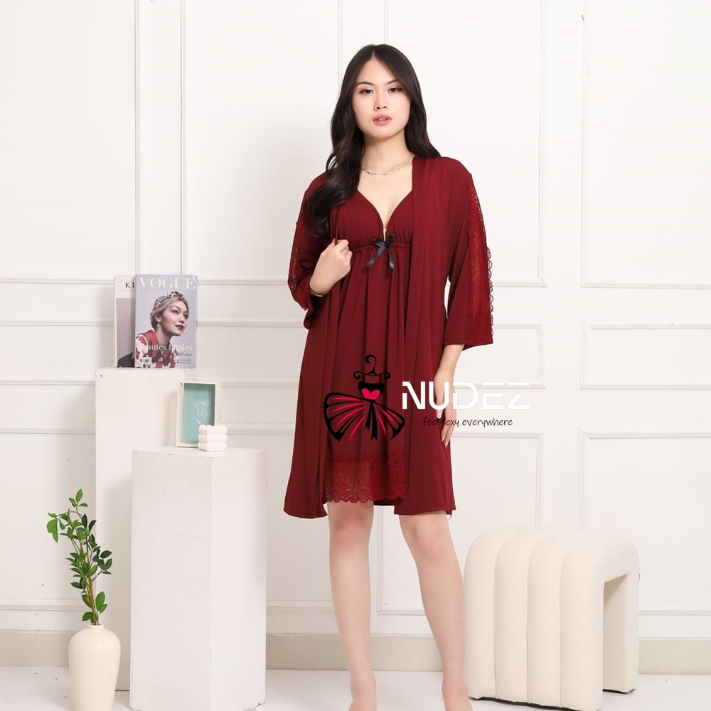 ชุดนอนเซ็กซี่ผู้หญิง / ชุดชั้นในร้อน Night Service วัสดุสแปนเด็กซ์พรีเมี่ยม PY389