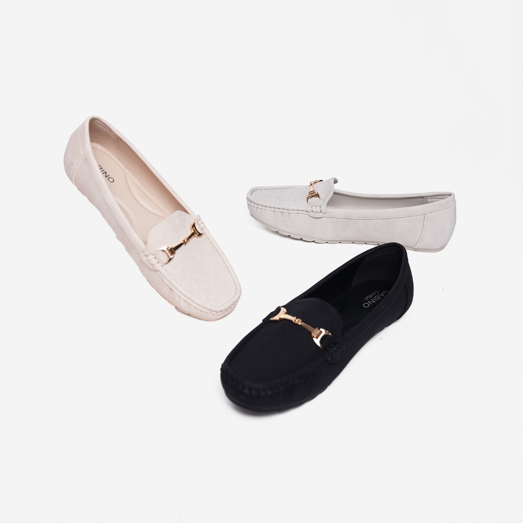 Gabino Womens Flat Moccasin Slip On Casual Shoes Chintia - O1DA4001
