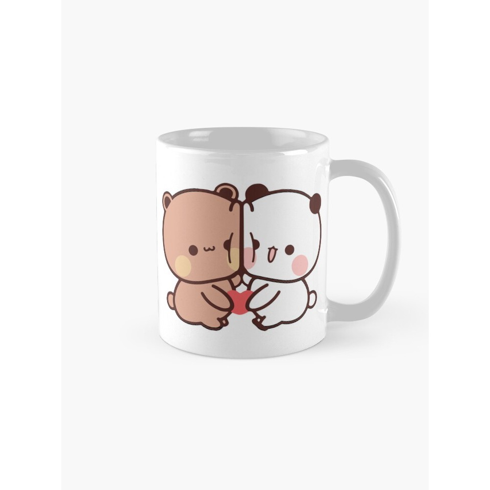 วันวาเลนไทน์ DuDu Bear และแก้วกาแฟ BuBu Panda Buds Love Story