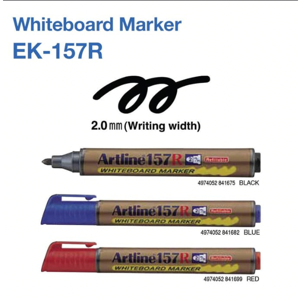 ปากกาไวท์บอร์ด Artline 157R [ต่อ 1 ชิ้น]