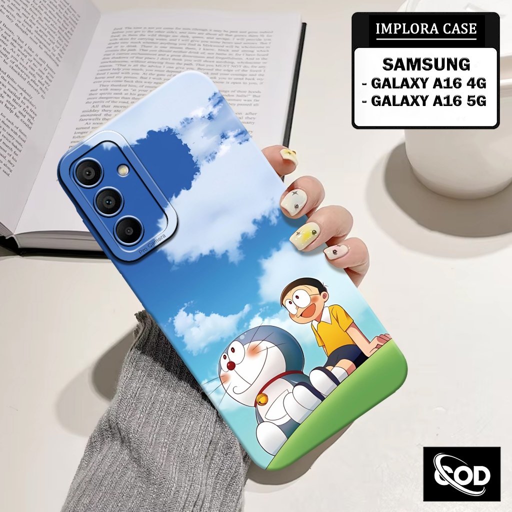 IMPLORA CASE - เคสโทรศัพท์ Samsung Galaxy A16 4G / A16 5G - เคสแฟชั่นการ์ตูน - เคสนิ่ม Samsung A16 4