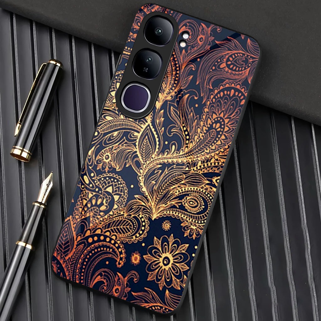 เคส HP Vivo V40 Lite - เคส Vivo V40 Lite (BATIK) เคสโทรศัพท์ - เคสโทรศัพท์ - Vivo V40 Lite Softcase 