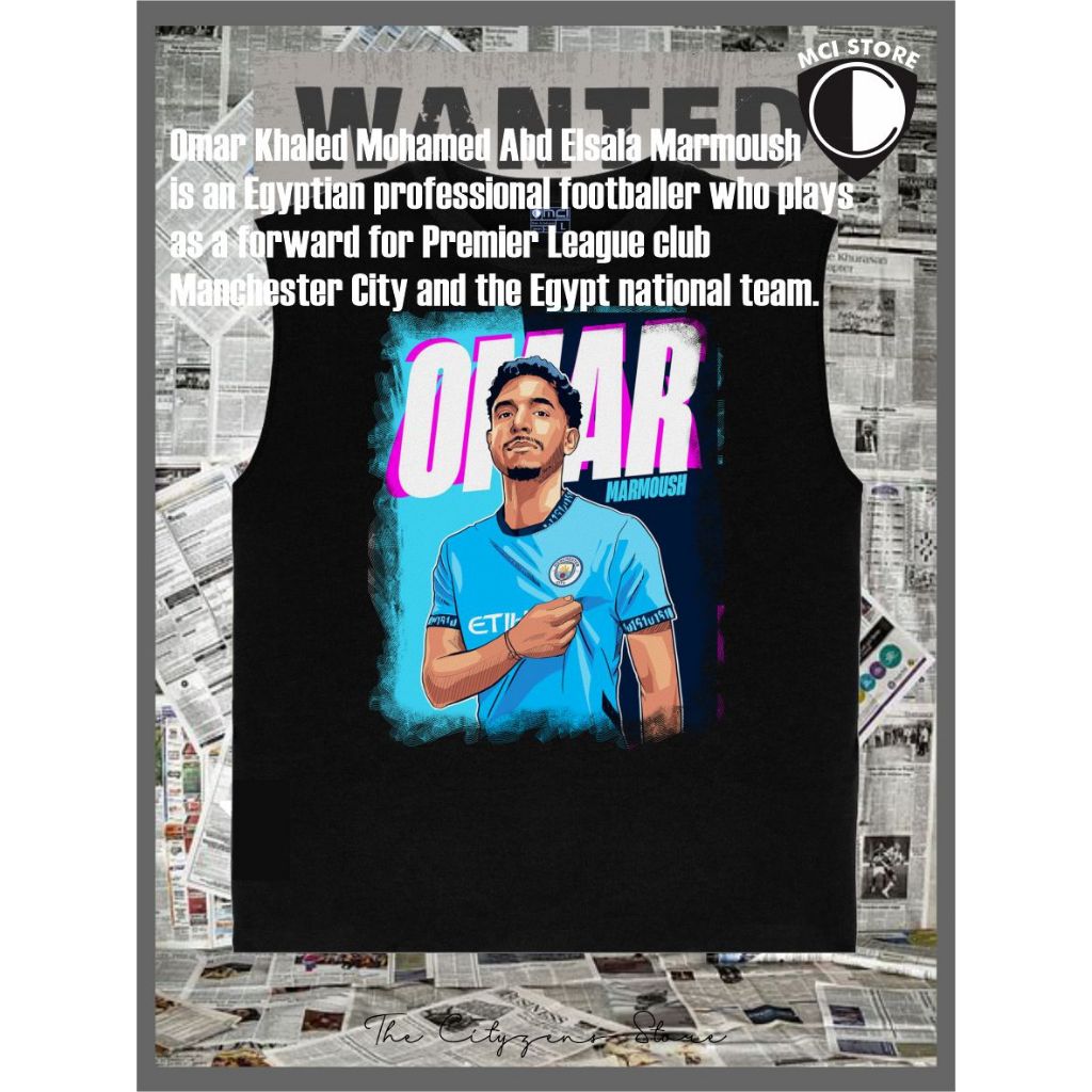 เสื้อกล้าม Omar Marmoush Eps 1 ชาย/หญิง