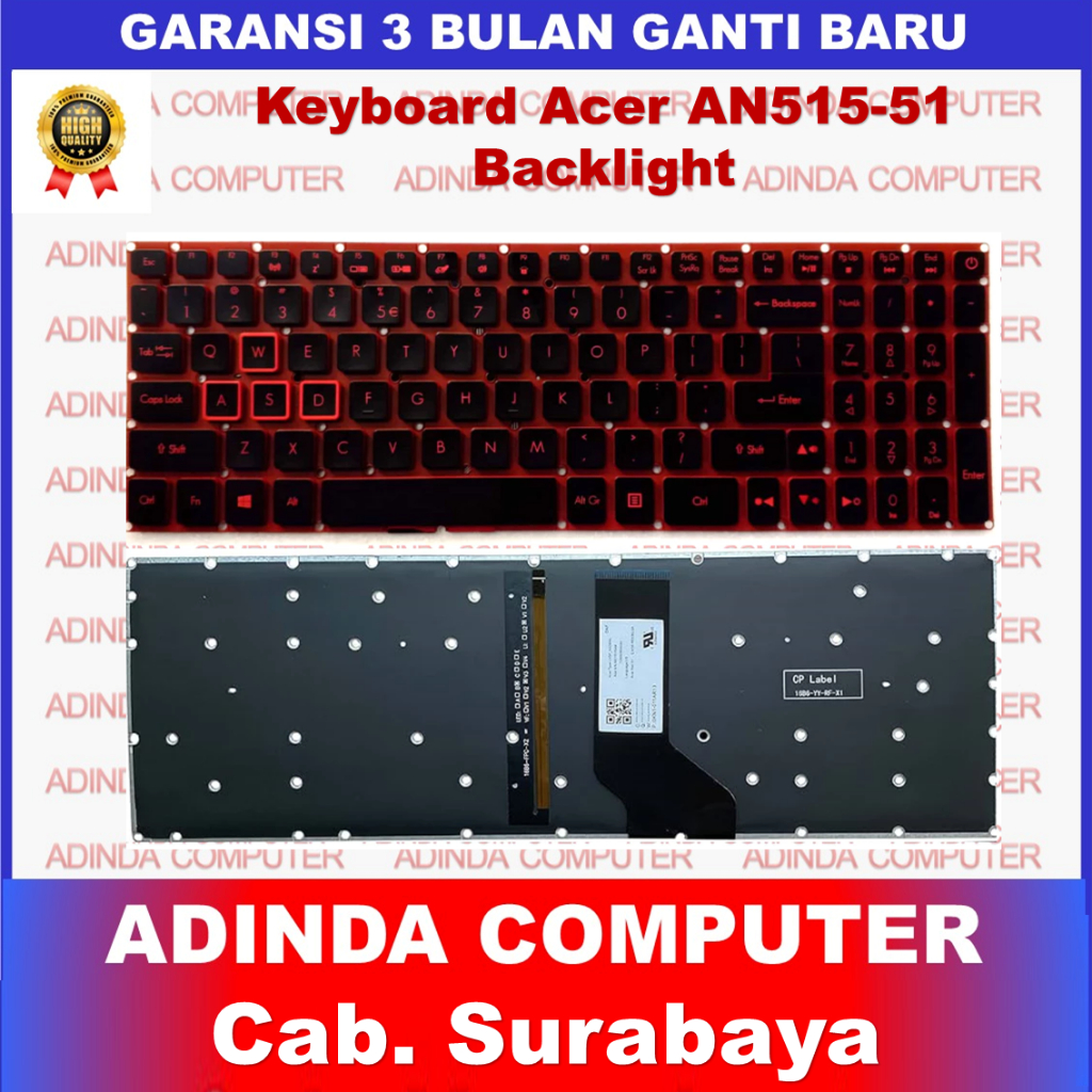 Acer Nitro 5 AN515 AN515-31 AN515-41 AN515-42 AN515-42-R6YD AN515-51 -R5ED AN515-51-705 AN515-53-52F