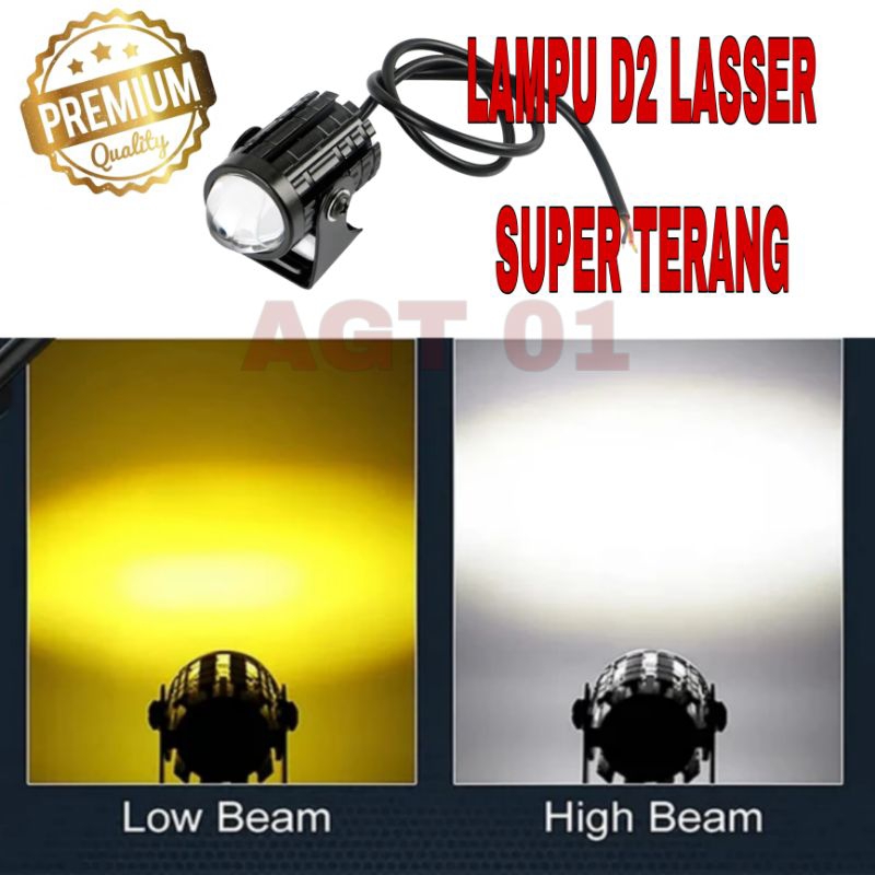 D2 SUPPER BRIGHT LIGHT / MNNI DRIVING D2 LASER SPOTLIGHT / D2 LED MAIN LIGHT / MOTORCYCLE AND CAR LI