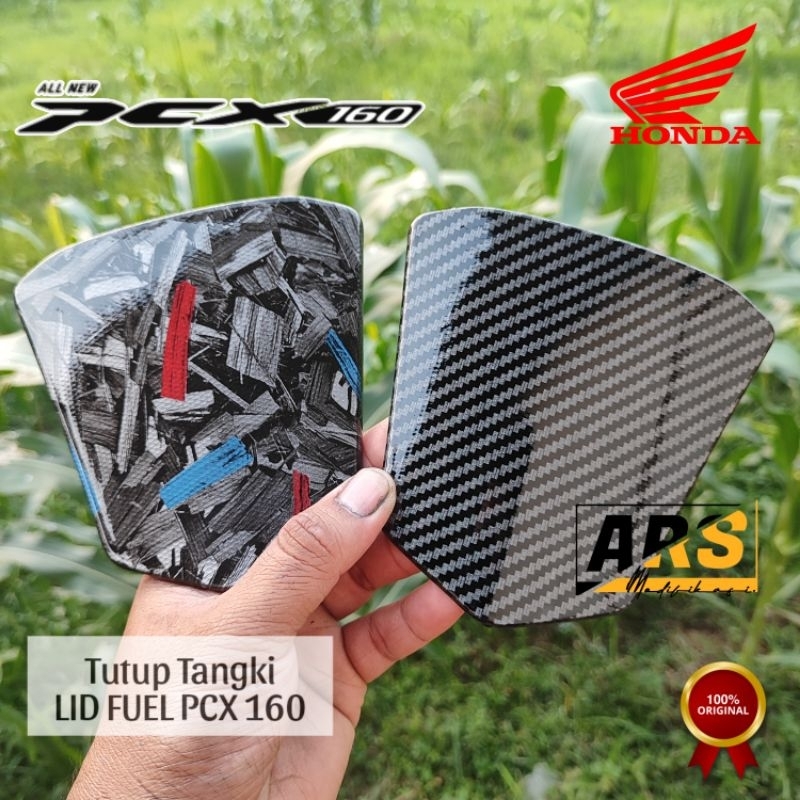 Original PCX 160 Carbon WTP การใช้ฝาปิดถังฝาปิด