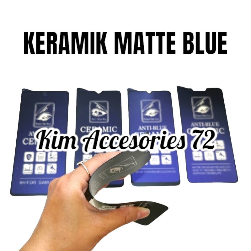 ANTI-SCRATCH REALME NOTE 60 / REALME NOTE 60X / REALME NOTE 70 - ANTI-SCRATCH MATTE BLUE CERAMIC ANT