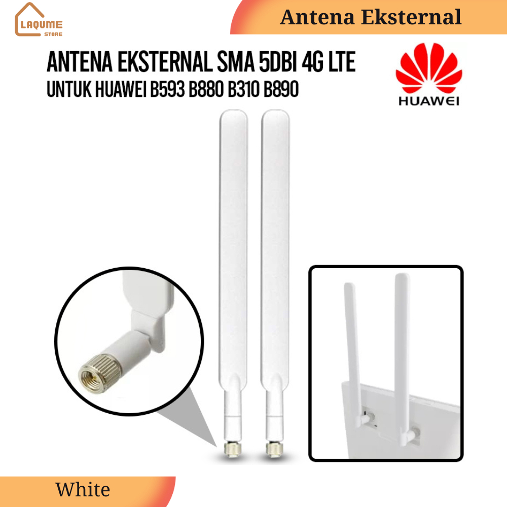 เสาอากาศภายนอก Huawei SMA 5dBi 4G LTE สําหรับ Huawei B593 B880 B310 B890