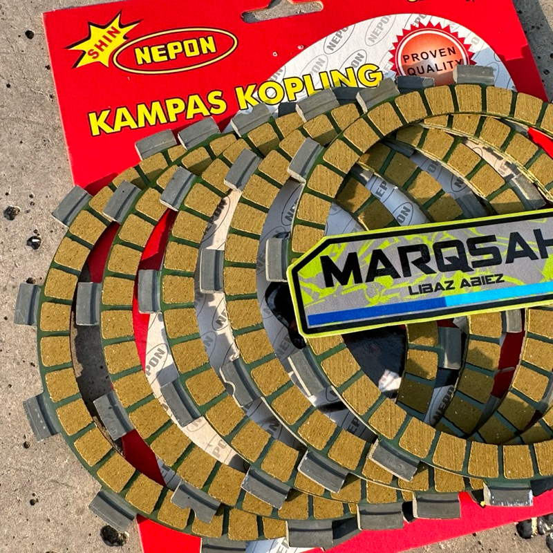 แผ่นคลัทช์ Satria FU Satria 150FU TZ125 RGR NEPON JAPAN