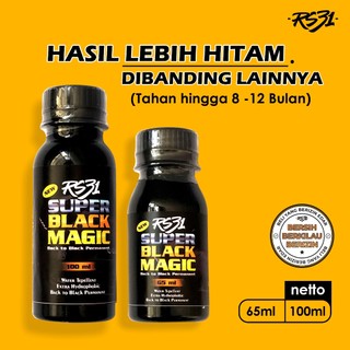 RS31 Trim Restorer Super Black Magic 100ml - Penghitam  Dasboard & Body Motor dan Mobil Permanen.