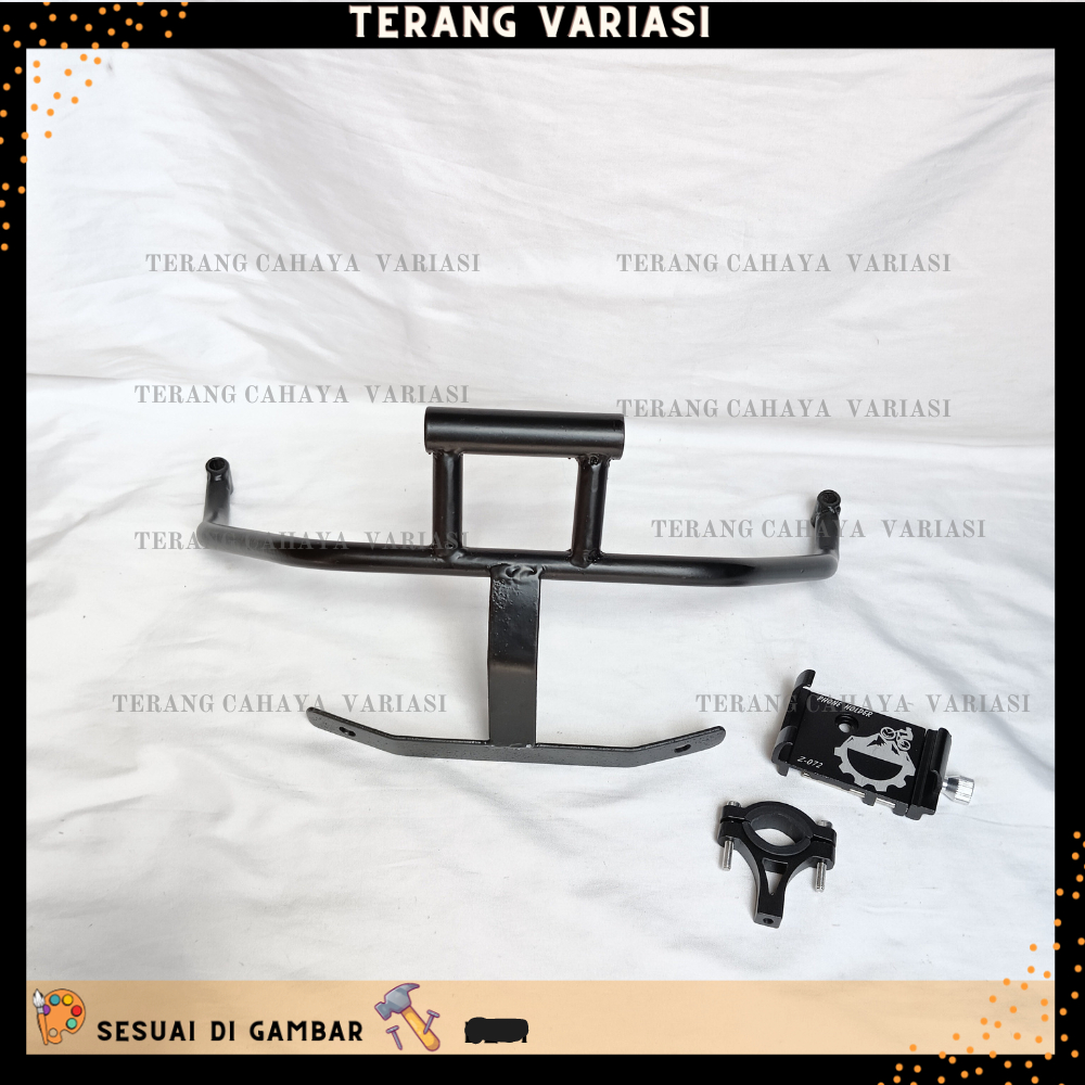 GPS HOLDER แพคเกจ HP NMAX NEO NMAX S NMAX TURBO PHONE HOLDER อลูมิเนียม Z072 MOTORCYCLE HANDLEBAR BR