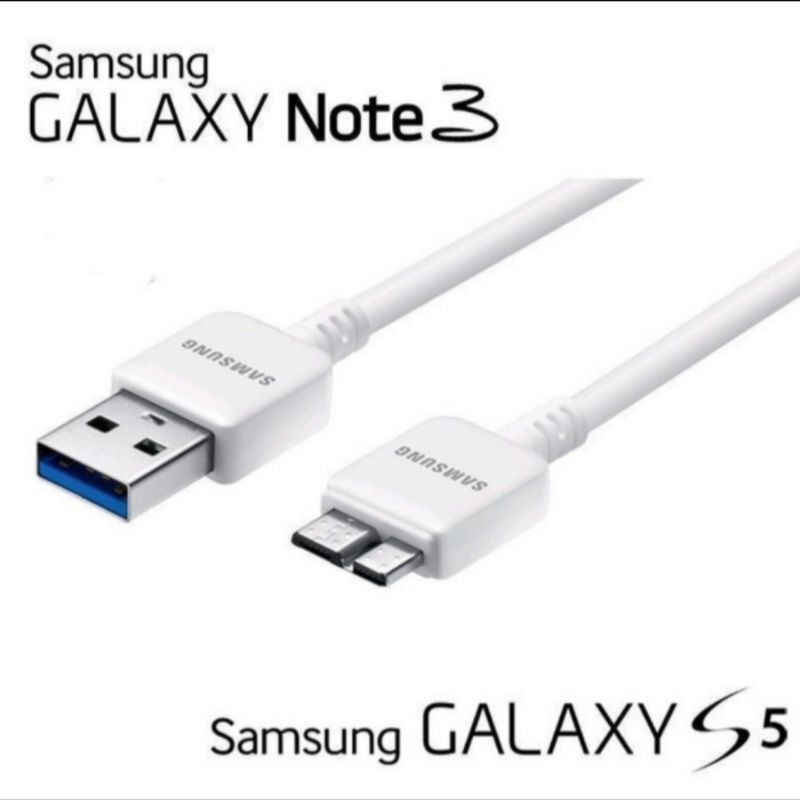 สายเคเบิลข้อมูล Samsung Galaxy Note 3 N9000 / S5 ดั้งเดิม