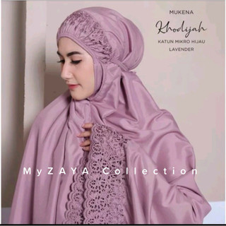 MyZAYACollection - Mukena Dewasa Siti Khodijah Bahan Katun Mikro Premium Free Tas