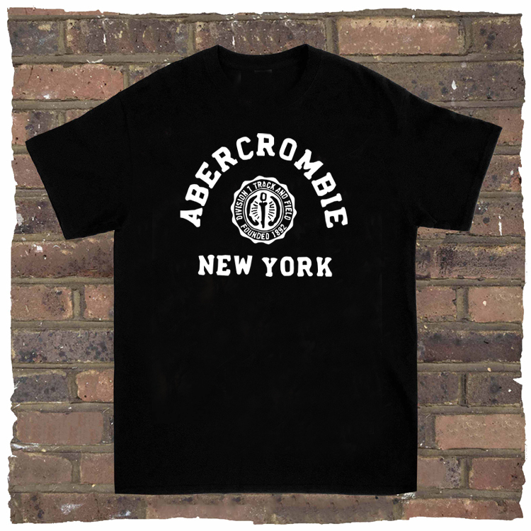 เสื้อยืดนิวยอร์ก ผ้าฝ้าย 100% วัสดุสีดํา | เสื้อยืดลําลอง Unisex ไซส์ SML XL XXL 3XL 4XL | JUST ORDE