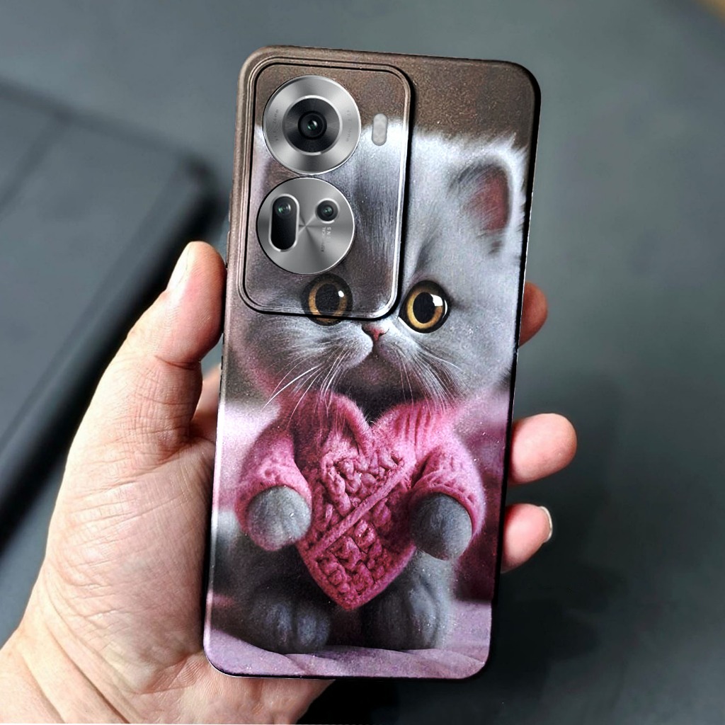 Softcase สําหรับ Oppo RENO 11 5G A60 4G A18 A3 PRO RENO 10 PRO RENO 8T RENO 7 RENO 5F RENO 4 PRO REN