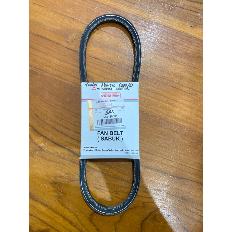 สายพานพัดลม Van Bel Power Steering L300 Diesel Original Mitsubishi 100% MD180581