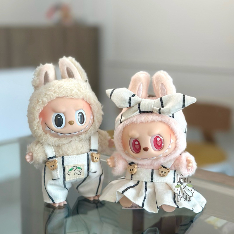 Little BUDS - The Monster Labubu Stripes/ Couple Set Collection (3) - เสื้อ Labubu