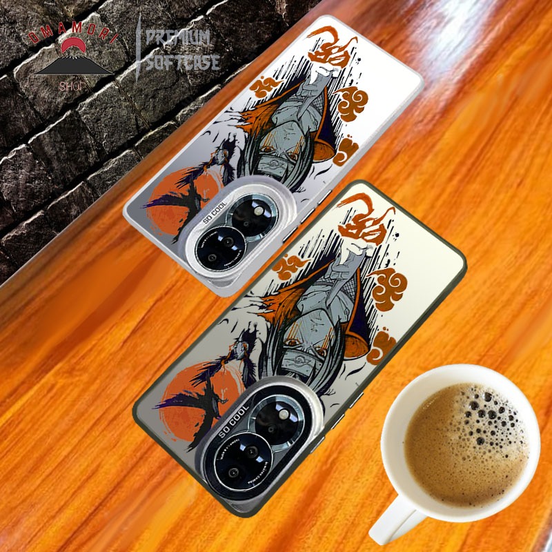 HYBRID MATTE IMD CASE "MIDDLE EARTH ITACHI" สําหรับ Oppo A5S/A7/A11K/A12/A1K/A5 2020/A9 2020/A16/A17