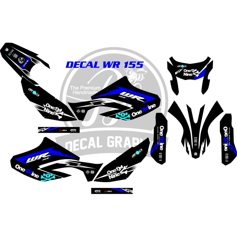 Decal wr 155 Sticker Yamaha wr155 triping Full body สามารถขอสติกเกอร์ รูปลอก wr155