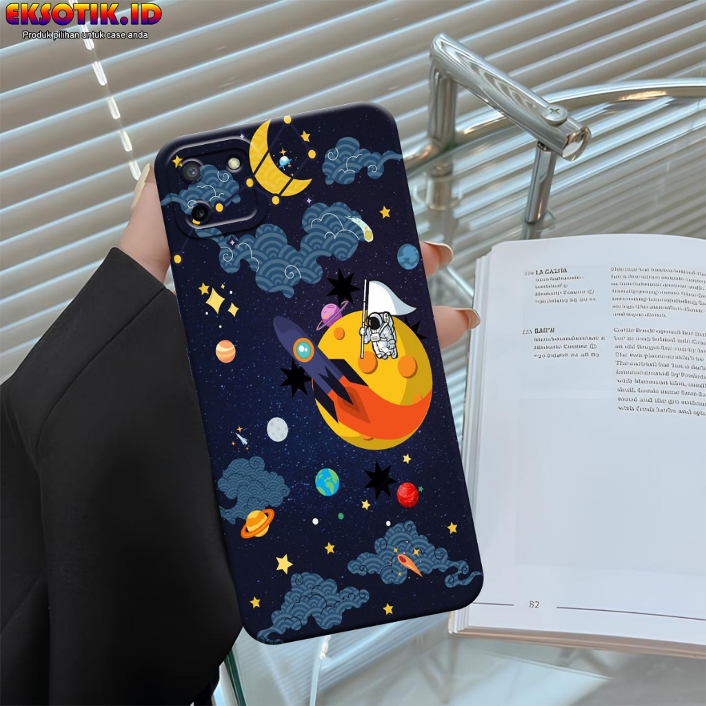 เคสRealme C11 2020 - เคสRealme C11 2020 - เคสแฟชั่น - Realme C11 2020 Silicone - Cool and Cute Motif