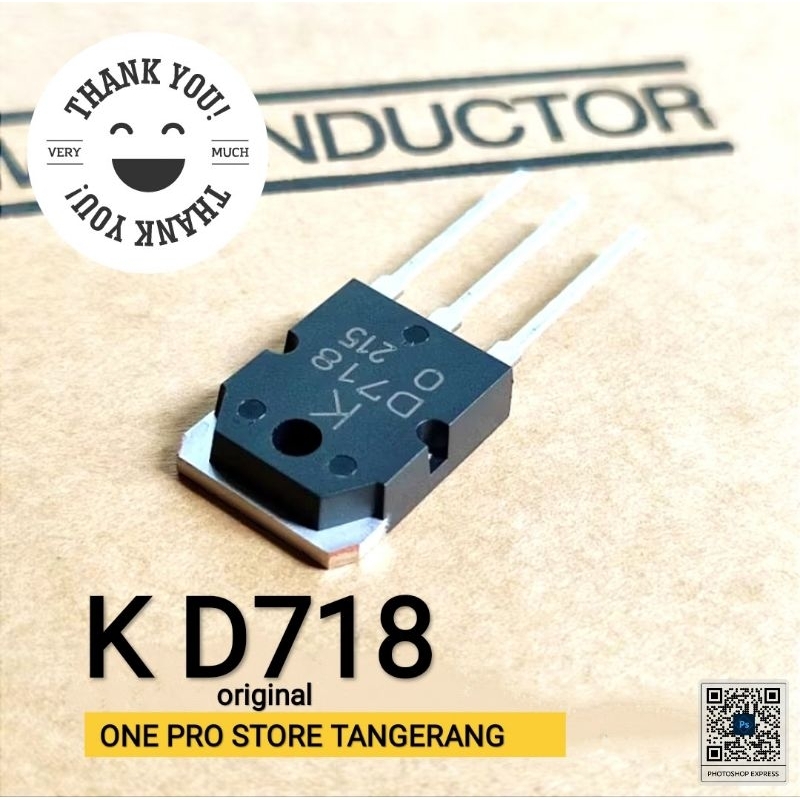 2SD718 2S D718 Silicon NPN Power ทรานซิสเตอร์ดั้งเดิม DD27