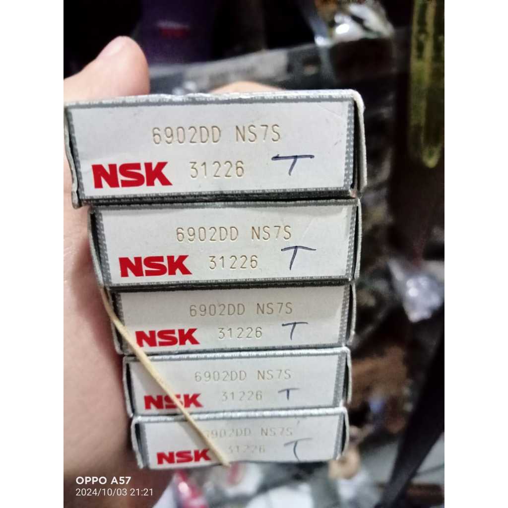 NSK Laher 6902 1 ชิ้น LAHER BEAT VARIO 125 VARIO 150 SCOOPY PCX ORIGINAL JAPANESE NSK BRAND