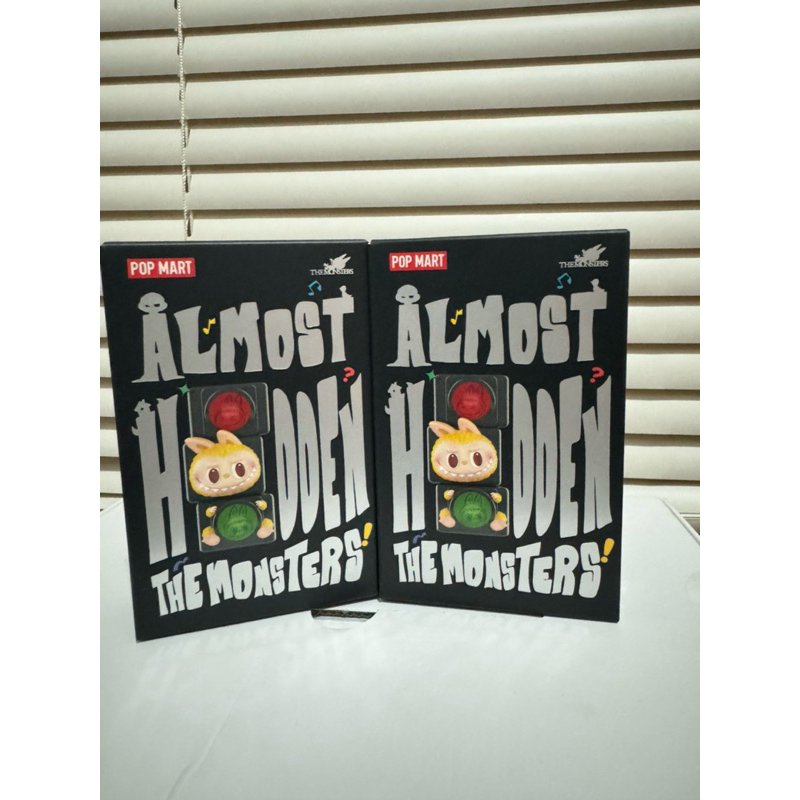 ต้นฉบับ POPMART LABUBU ALMOST HIDDEN THE MONSTER