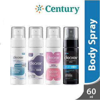 DEOREX Deodorant /Body Spray /Penghilang Bau Ketiak & Bau Kaki /Bau Badan DEOREX
