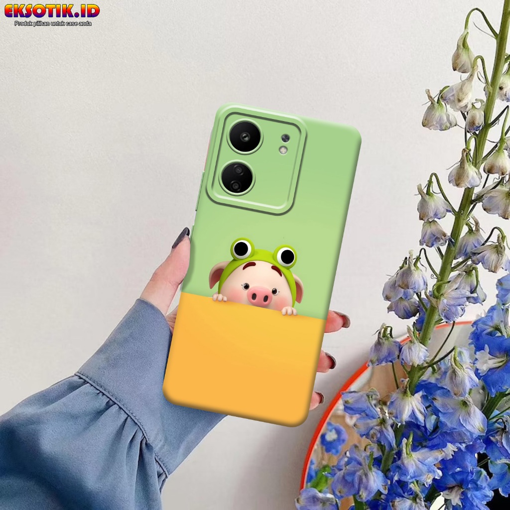 เคส Xiaomi Poco C65 - เคส Xiaomi Poco C65 - เคสแฟชั่น - Xiaomi Poco C65 Silicone - Cool and Cute Mot