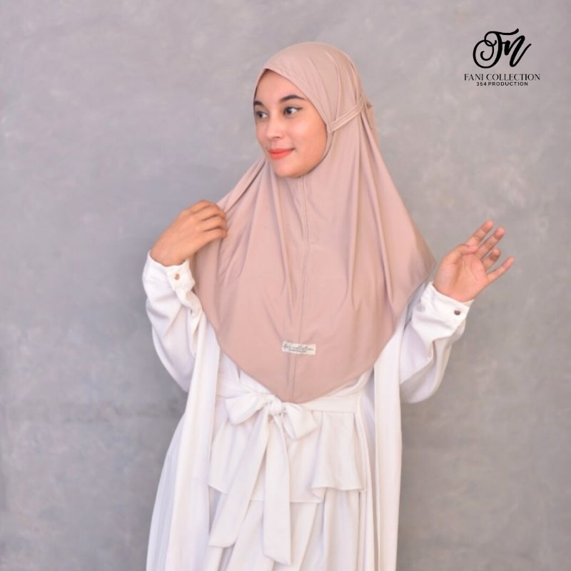 Winie Bergo Strap/Jersey Strap Bergo/Hijabรายวัน/ฮิญาบสําเร็จรูป/ฮิญาบเชือกสําเร็จรูป/สายเบอร์โกแมรี่