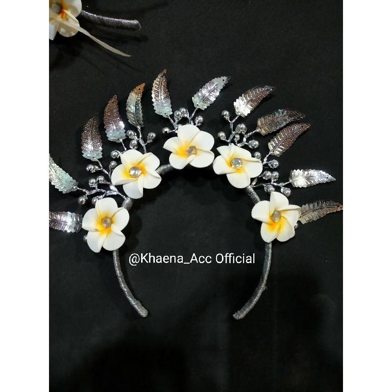 คุณภาพดีที่สุด CAMBODIAN FLOWER HEADBAND CROWN