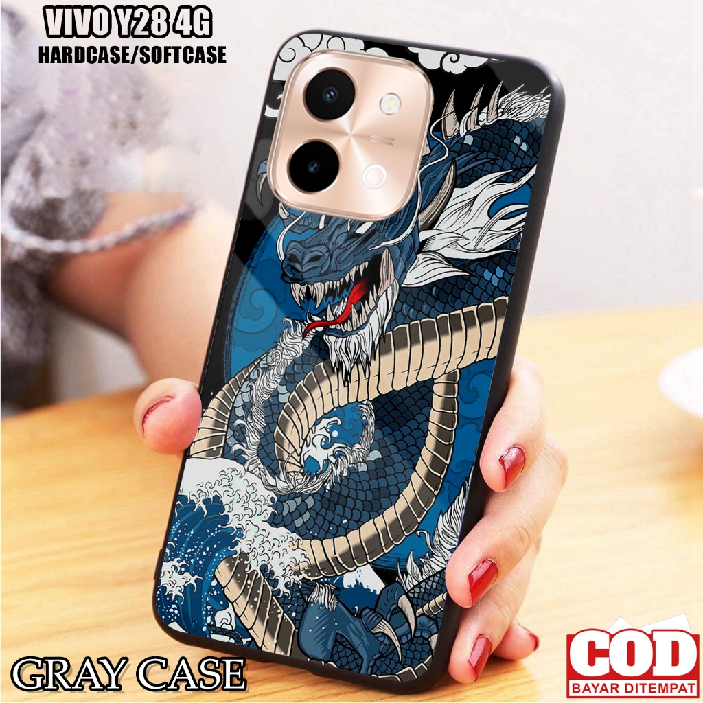 เคส HP Vivo Y28 4G - เคส Vivo Y28 4G (DRAGON) Vivo Y28 4G Silicone - เคสโทรศัพท์ - เคสโทรศัพท์ - เคส