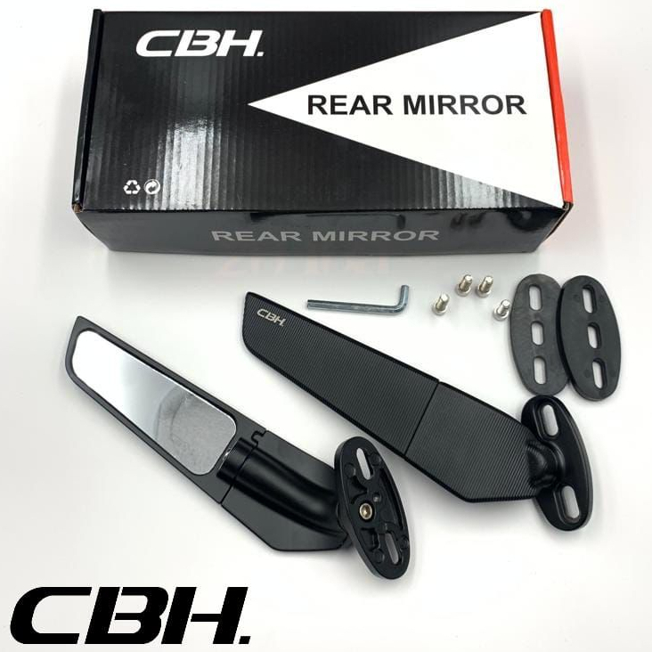 Winglet Mirrors CBH Ninja CBR ADV GSX Nmax Xmax Kexi กระจกมองหลัง Winglet PNP รุ่น