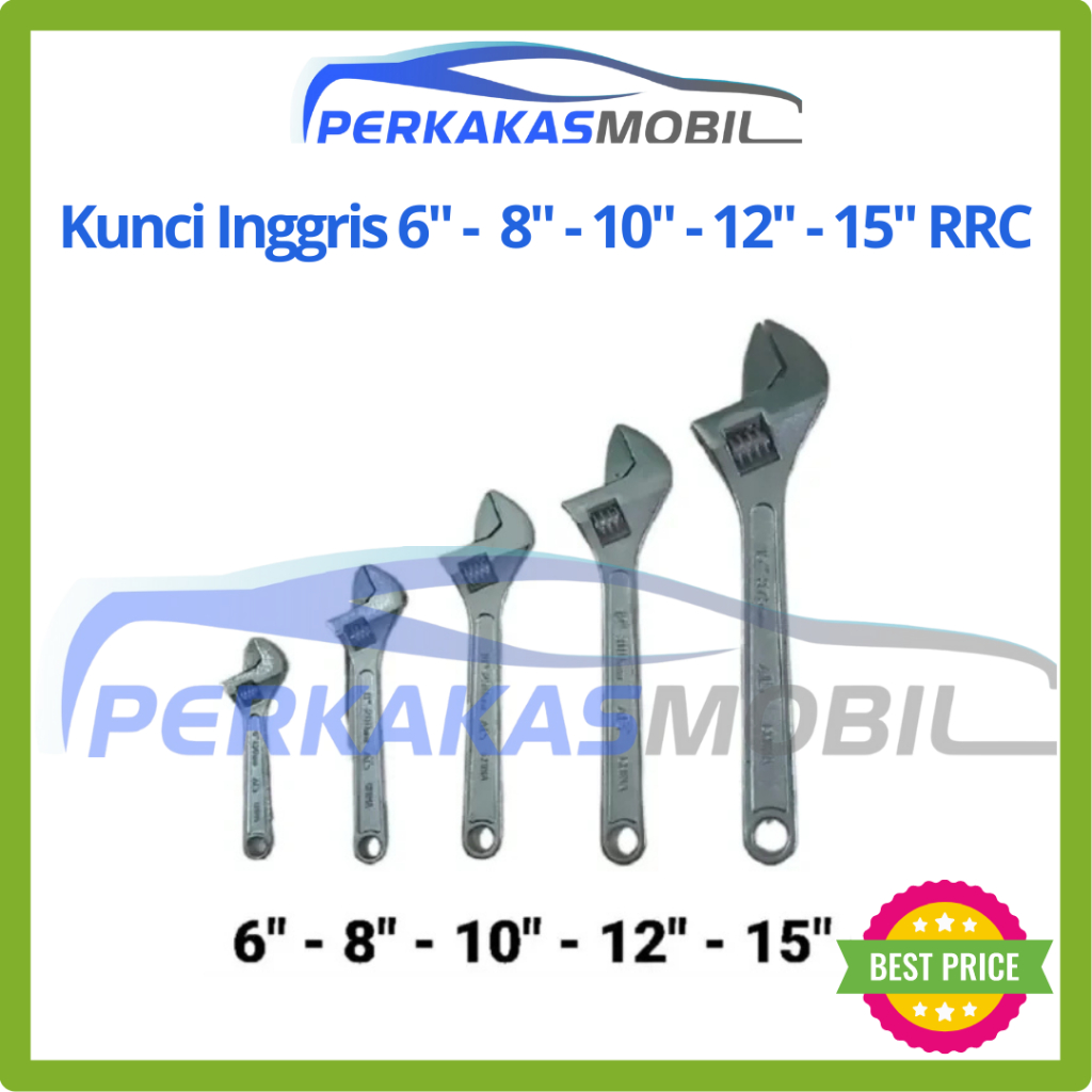 6" (150mm) - 8" (200mm) - 10" (250mm) - 12" (300mm) - 15" (375mm) PRC