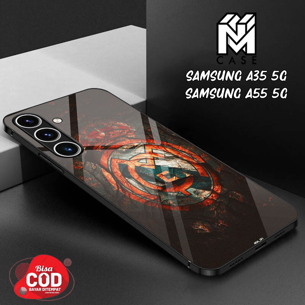 เคส NM - ล่าสุด SAMSUNG A35 5G / A55 5G Case - 031- เคสแฟชั่น Club Bola Hp Case Softcase Hardcase Ba
